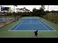 UTR Pro Tennis Tour - Caloundra - Court 4 - 1 Aug 2022