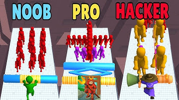 NOOB vs PRO vs HACKER in Push