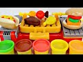 Nat and Essie BBQ with Play-doh Cookout Creation Grill Kitchen