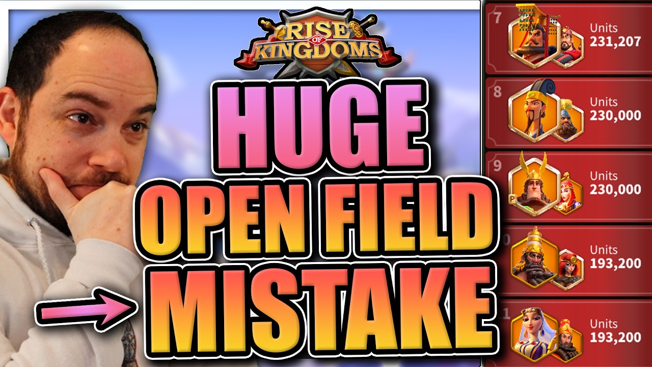 Troop Specialization Trap [don't make this open field mistake] Rise of kingdoms