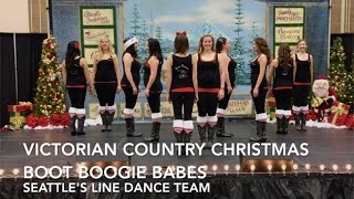 Boot Boogie Babes (Victorian Country Christmas 2016)