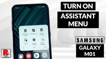 How to Enable Assistant Menu on Samsung Galaxy M01