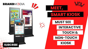 Must See Interactive Touch & Non-Touch Kiosk - Meet, Smart Kiosk By Brand M3dia