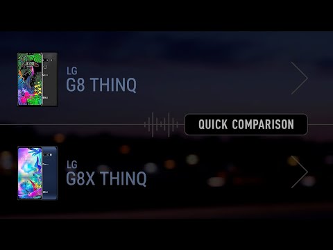 LG G8 ThinQ vs LG G8X ThinQ // Comparison