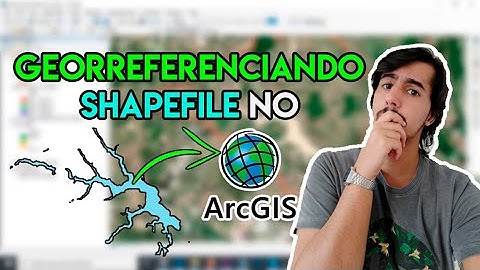 Como Georreferenciar um Shapefile no ArcGIS