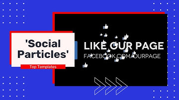 Social Particles Animation Template Created On Viddyoze | Create Marketing Videos