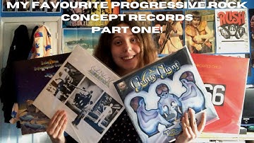 My Favourite Progressive Rock Concept Albums! || PART ONE