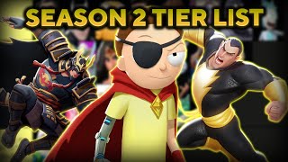 NEW *BEST* SEASON 2 MULTIVERSUS TIER LIST (1V1s)