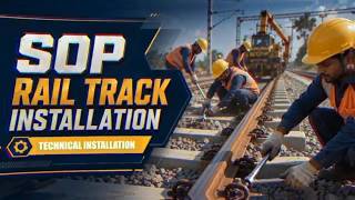 Railway Safety | Rail Track Installation SOPs | Animated Safety Video