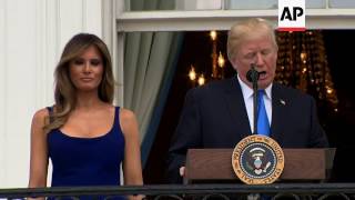 Trump Hosts July Fourth Military Families Picnic