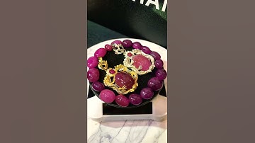 Đá Quý Ngọc Thạch|Mặt dây Chuyền nam bọc Rồng ôm ngọc bằng đá ruby Lục Yên