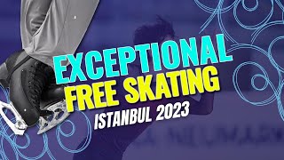 Furkan Emre INCEL (TUR) | Junior Men Free Skating | Istanbul 2023 | #JGPFigure