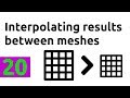 Interpolating results between meshes in OpenFOAM with mapFields