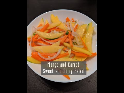 वीडियो: गाजर और आम से मिठाई कैसे बनाये