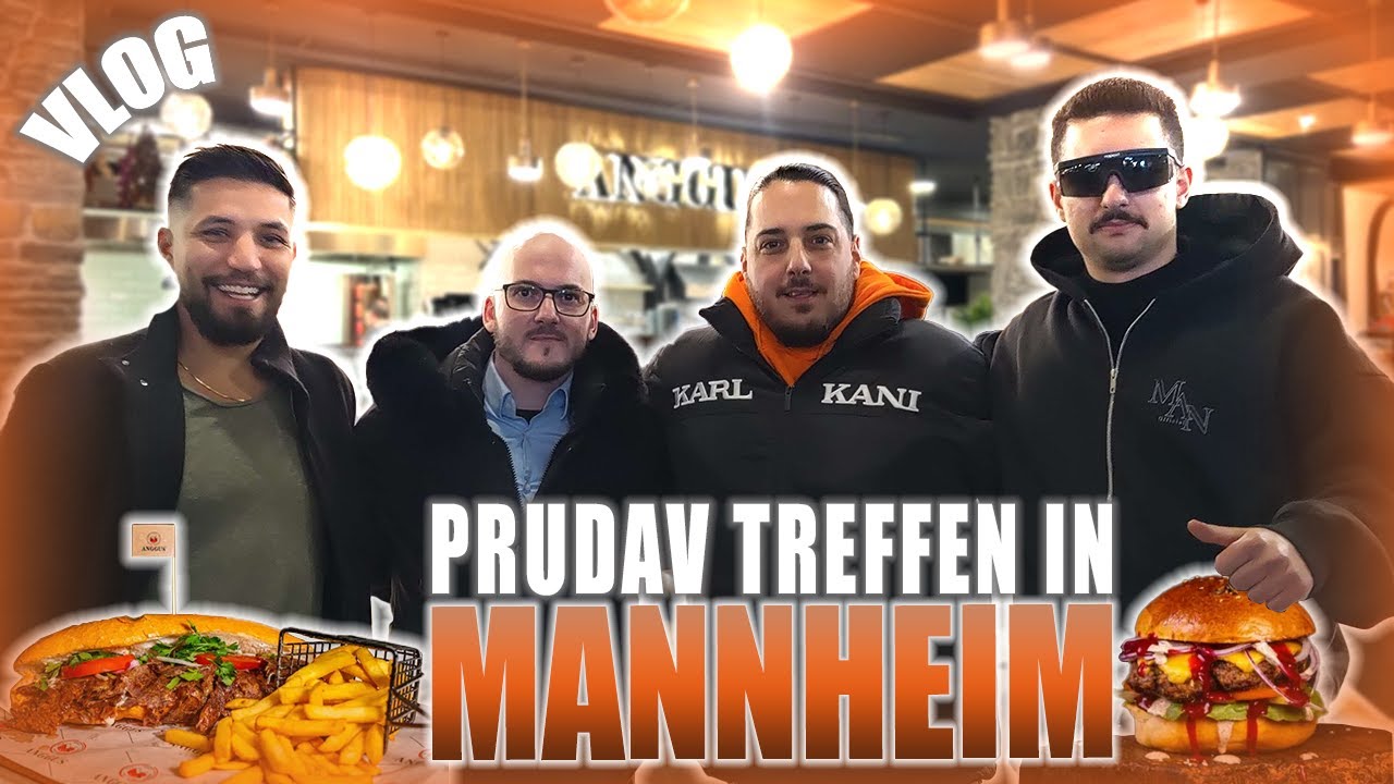 PRUDAV TREFFEN IN MANNHEIM 😍 VLOG mit @VipSimon @Kasab_official @ege-mantv