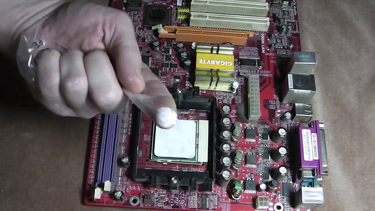 Как правильно нанести термопасту на процессор/How correctly apply the thermal grease on CPU