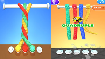 Tangle Master 3D - Gameplay Walkthrough All Levels 1-25 IOS,Android Gameplay