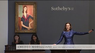 Bidding Battle for Modigliani’s 'Jeanne Hebuterne (au foulard)'