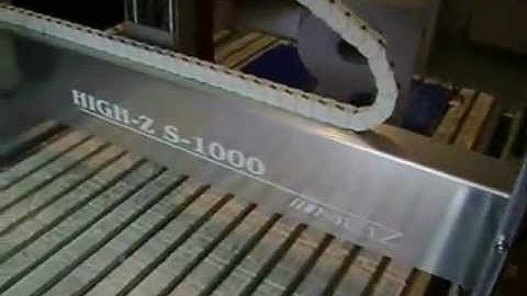 CNC Milling Machine Engraving machine Router High Z CNC STEP signs factory Brasov Romania.wmv