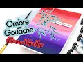 Ombre Gouache How To | Altenew Artist’s Gouache Set Release Video Hop + Giveaway!