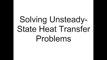 Solving Unsteady-State Heat Transfer Problems Demo Video