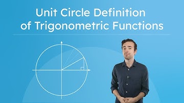 Unit Circle Definition of Trigonometric Functions - Connecting Angles to Coordinates