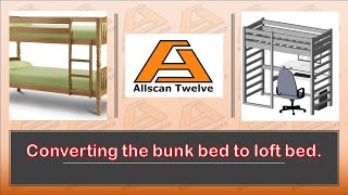 Converting Our Bunk Bed To Loft Bed - Another Diy Project