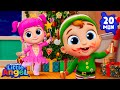 Mummy and Daddy Suprise Present!🚀 | Little Angel | Kids Cartoons &amp; Nursery Rhymes | Moonbug Kids