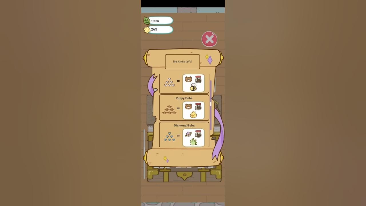All Magic Den recipes in Boba Story YouTube