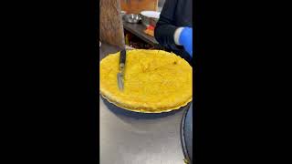 Preparación de Tortilla española en la Coruña