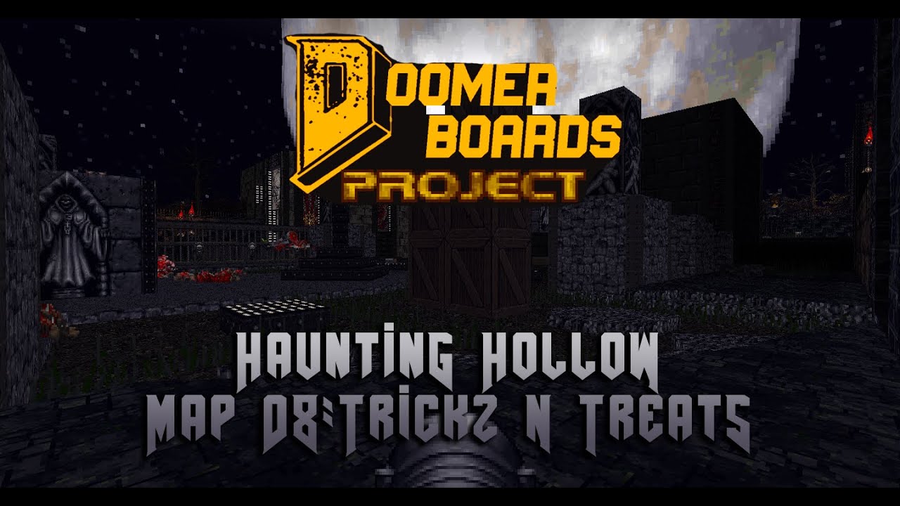 Doom 2 - DBP#62:Haunting Hollow(Map08:Trickz N Treatz) UV/100% - Lets Play #7