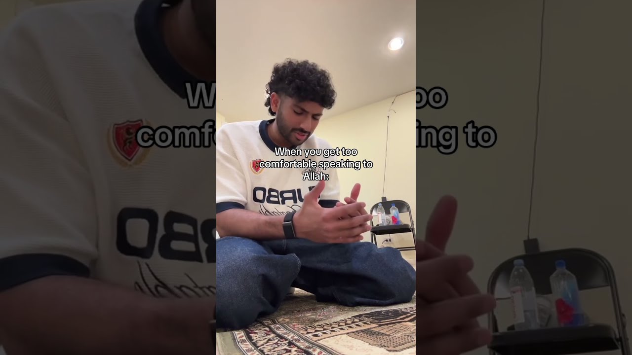 When You Get Too Comfortable Making Dua 