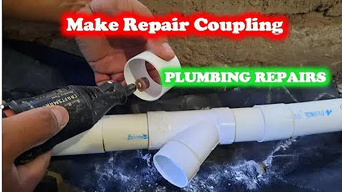 How to Plumb a Tee o Yee Into an Installed PVC Pipe PLUMBING REPAIRS
