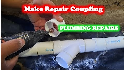 How to Plumb a Tee o Yee Into an Installed PVC Pipe PLUMBING REPAIRS
