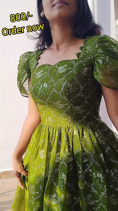 order now #trending #stitching #fashion #shortsfeed #frock #diyfashion #ordernow #short
