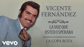 Video thumbnail of "Vicente Fernández - La Copa Rota - Cover Audio"