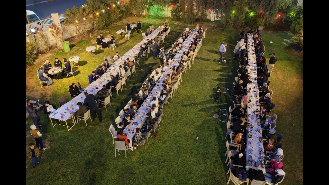 سفرة رمضانية من قبل موسسة عين حياة التصوير علي جان نهاد 2026