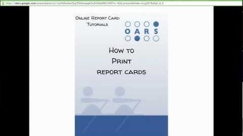 Printing Report Cards.mp4