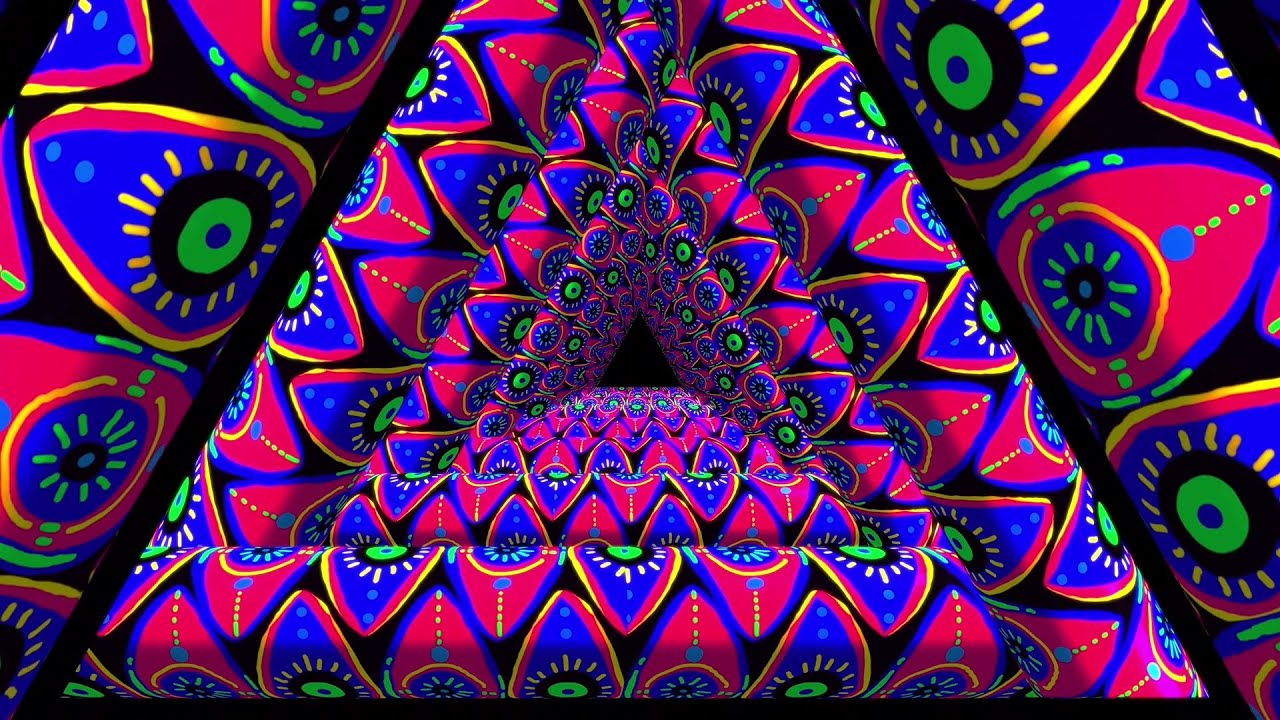 4K Video | Eye pattern Kaleidoscope Seamless Loop video | No Copyright ...