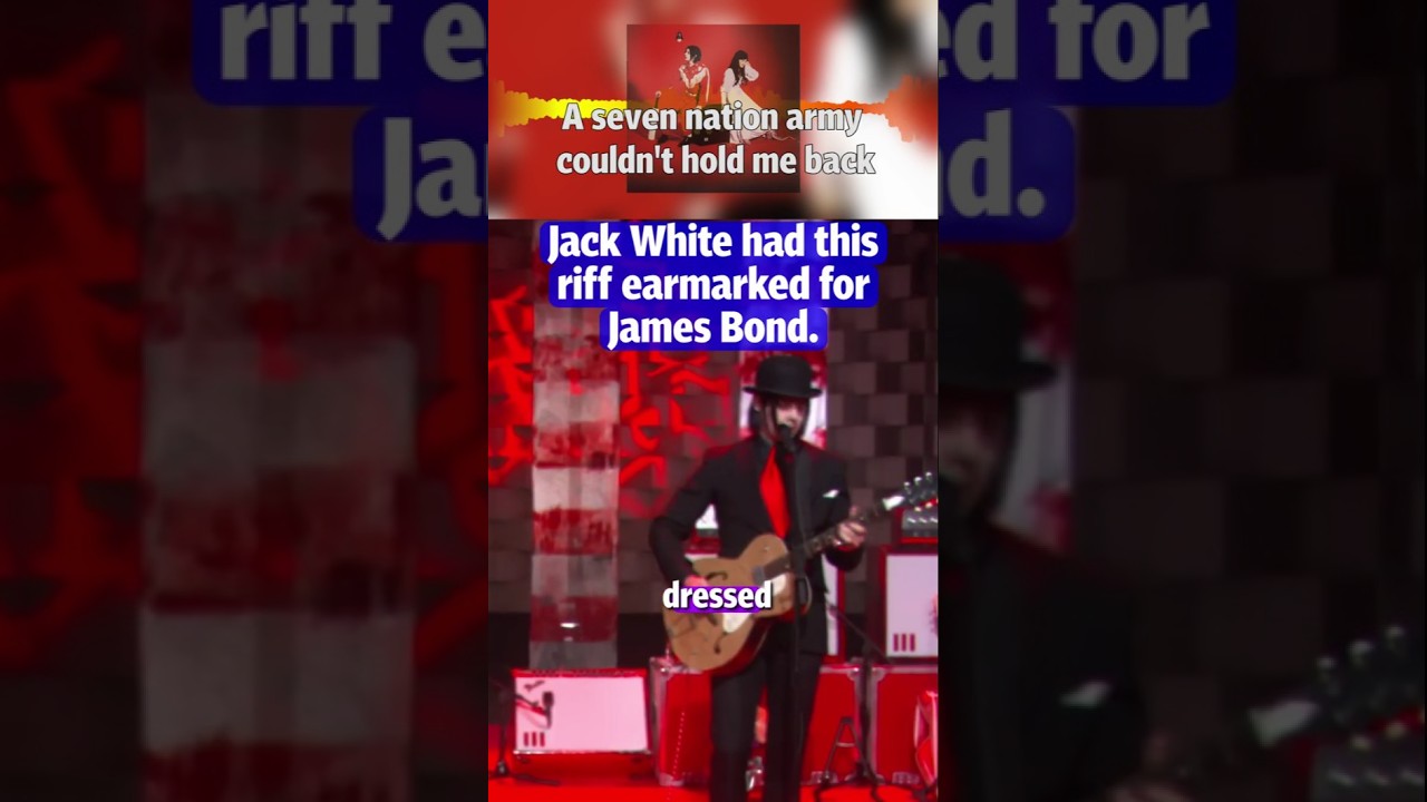Obejrzyj Seven Nation Army Was Saved for James Bond 🎸 w YouTube Obejrzyj Seven Nation Army Was Saved for James Bond 🎸 w YouTube