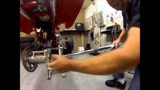Alba Racing Extended Rear Axle for Banshee / Installation
