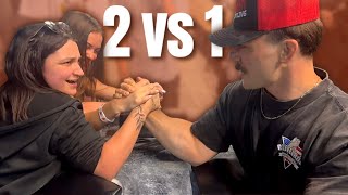 They Armwrestled me for $100 | Did They Win the Money?