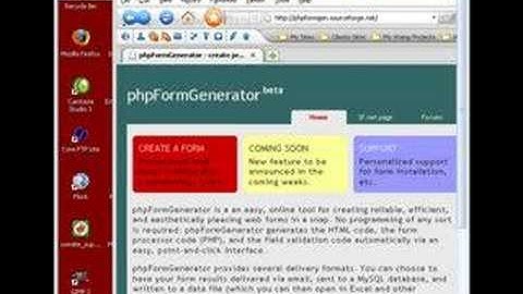 Form generator-part1 FreeTools