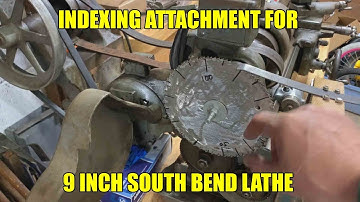 Home Built Indexing Head for older 9 inch South Bend Lathe