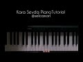 Kara Sevda - Kokun hala Tenimde | Piano Tutorial by Selcan Pianistin