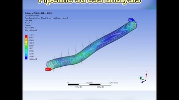 Pipeline stress analysis #Pipeline#Stress Detection#Stress Analysis#Finite Element Analysis