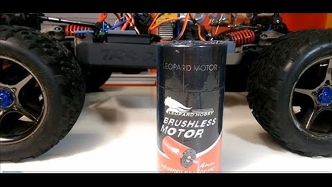 Leopard 2150kv Brushless Unboxing and Installation