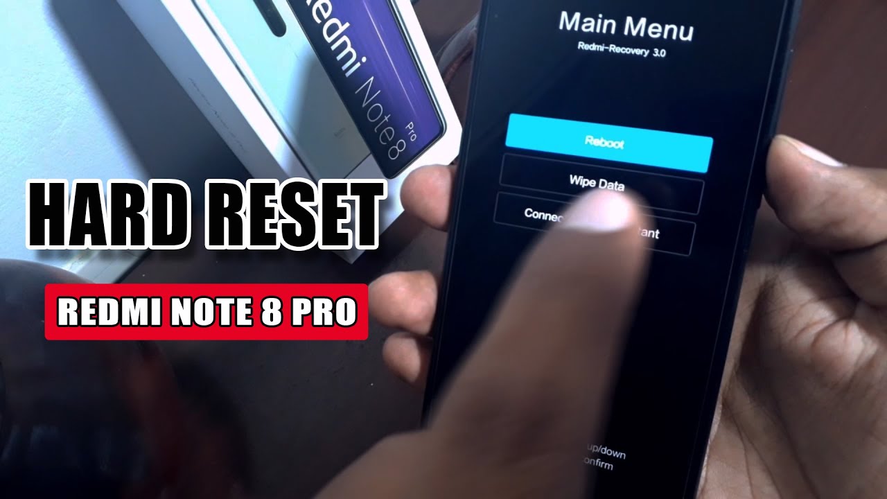 Redmi Note 8 Pro - Hard Reset - SE BLOQUEO MI TELEFONO