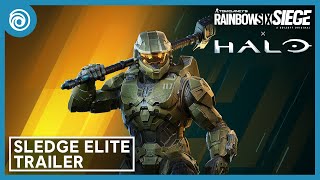 Rainbow Six Siege: Elite Sledge Halo Crossover Trailer