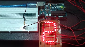 Contador regresivo 7 Segmentos Arduino